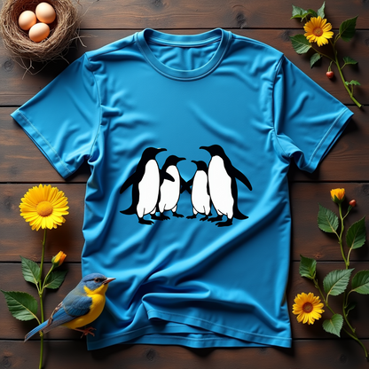 Dance Penguins Graphic Softstyle T-Shirt