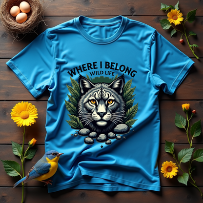 Wild Spirit Graphic Softstyle T-Shirt- Cat Lovers