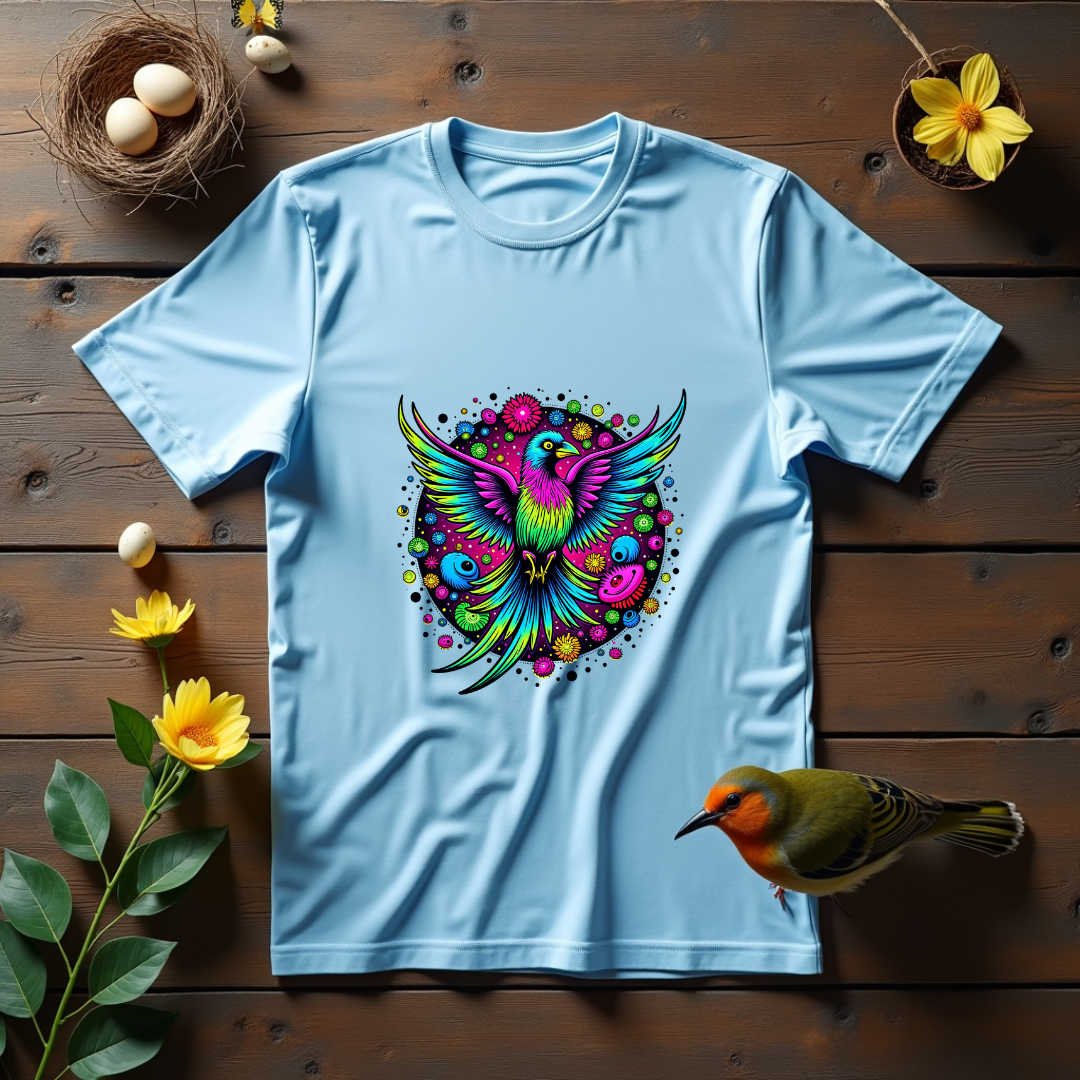 Psyched Bird Softstyle T-Shirt – Birds Lover's