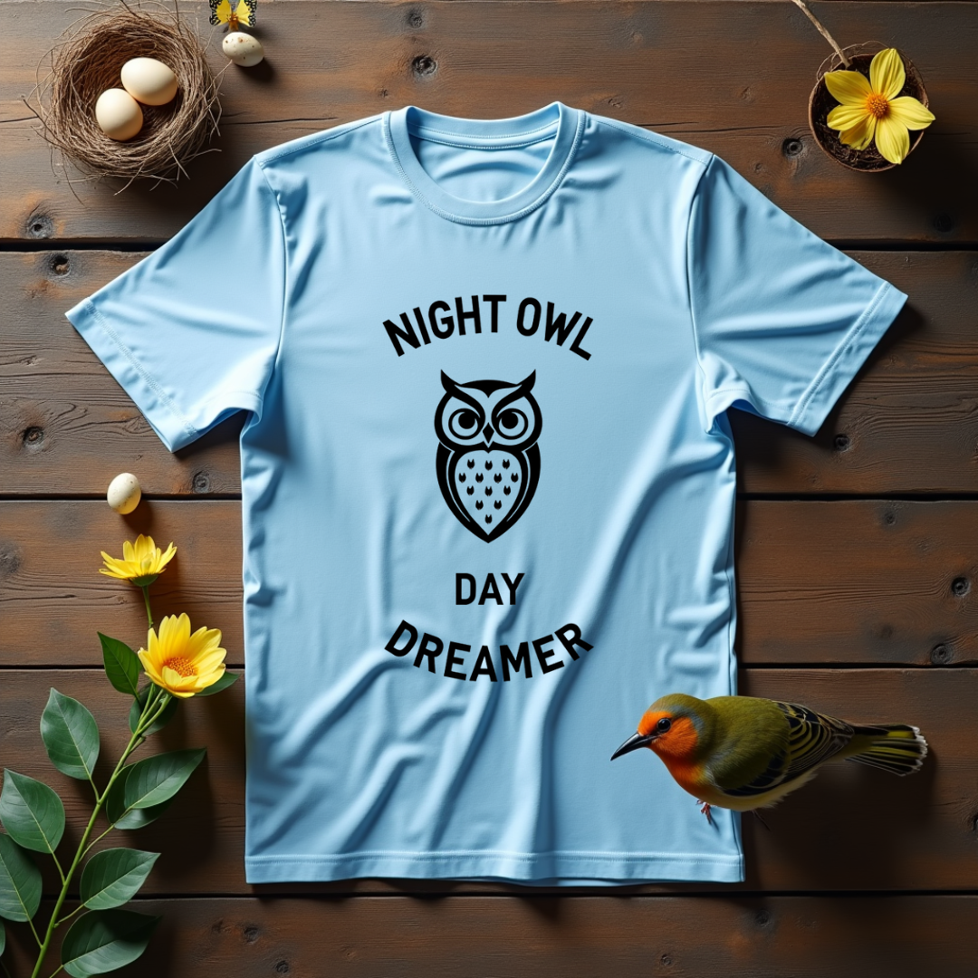 Night Owl Graphic Softstyle T-Shirt