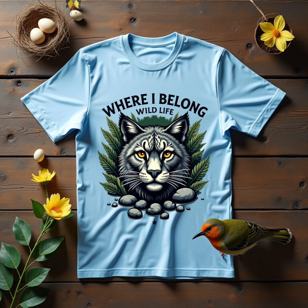 Wild Spirit Graphic Softstyle T-Shirt- Cat Lovers