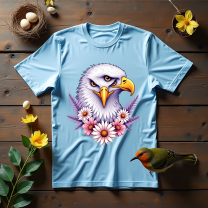 Eeagle heads Graphic Unisex Softstyle T-Shirt – Nature Lover's Apparel