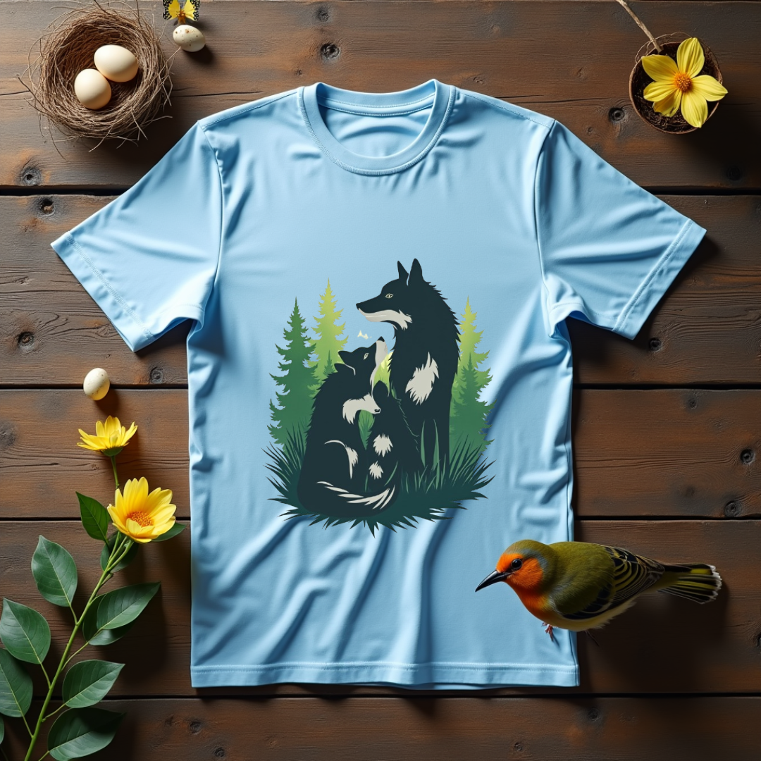 Wolf Nature Graphic Softstyle T-Shirt