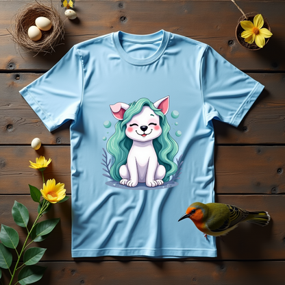 Mermaid Pooch Graphic Softstyle T-Shirt