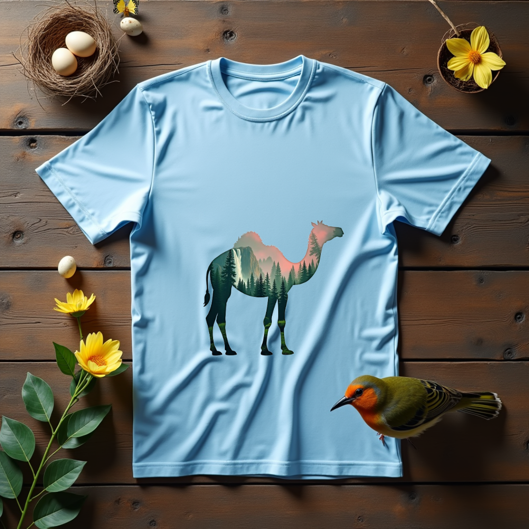 Nature's Camel Graphic Softstyle T-Shirt