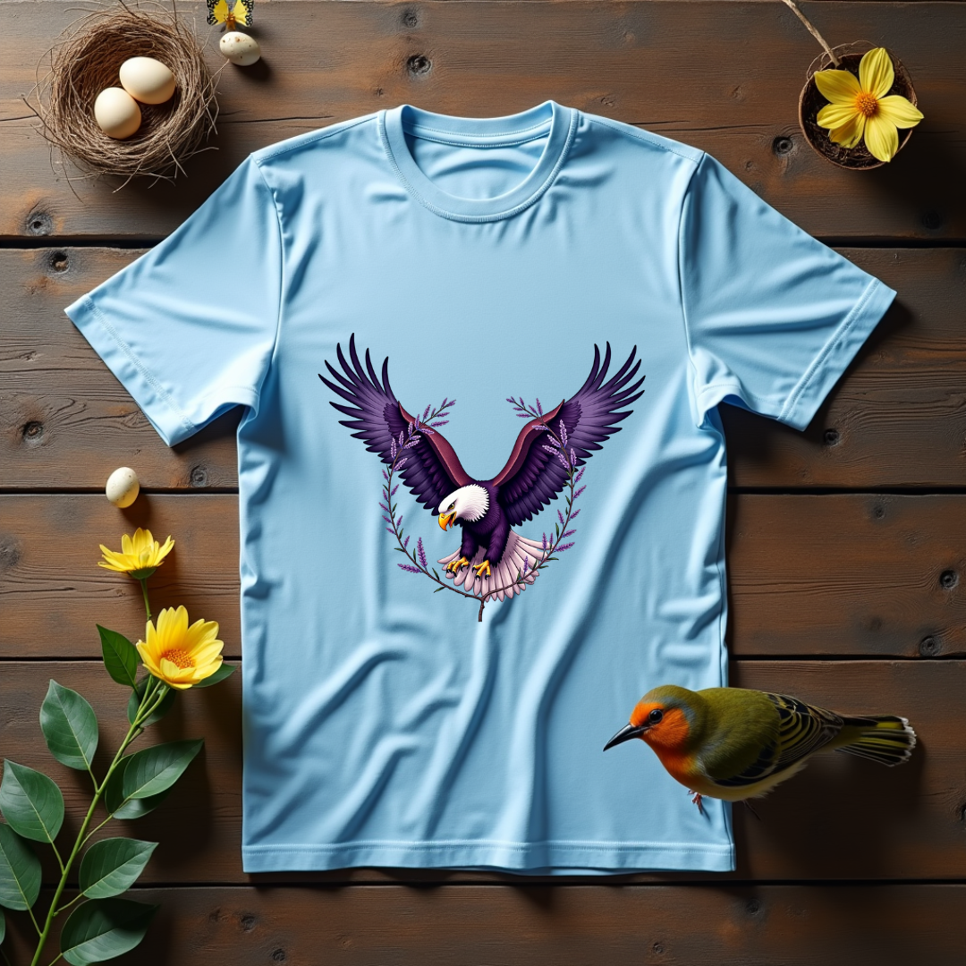 Botanical Eagle Graphic Softstyle T-Shirt