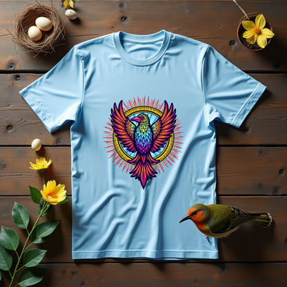 Psychedelic Bird Softstyle T-Shirt – Birds Lover's Apparel