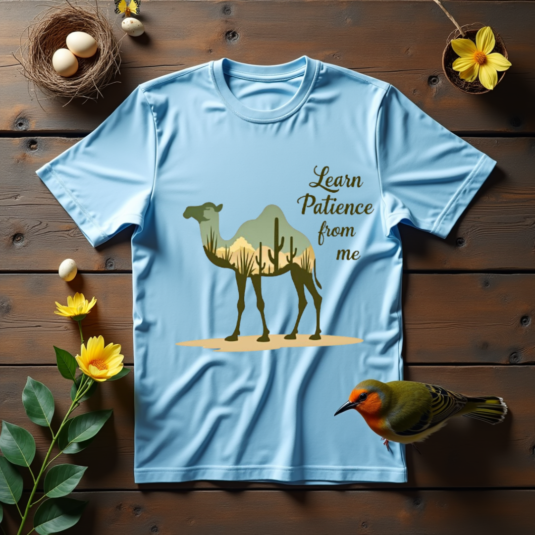 Camel Serenity Graphic Softstyle T-Shirt