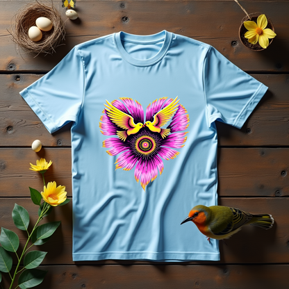 Psychedelic Heart Softstyle T-Shirt