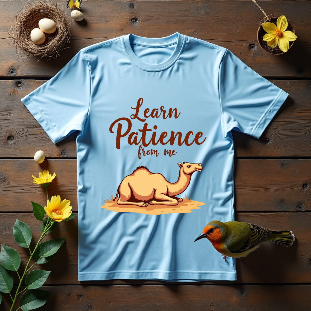 Patience Camel Graphic Softstyle T-Shirt