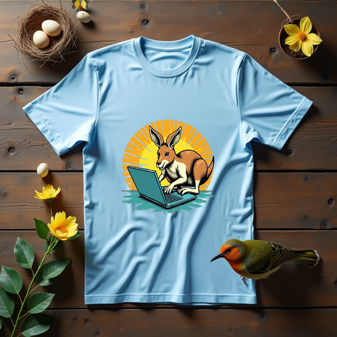 Kangaroo Hustle Graphic Softstyle T-Shirt