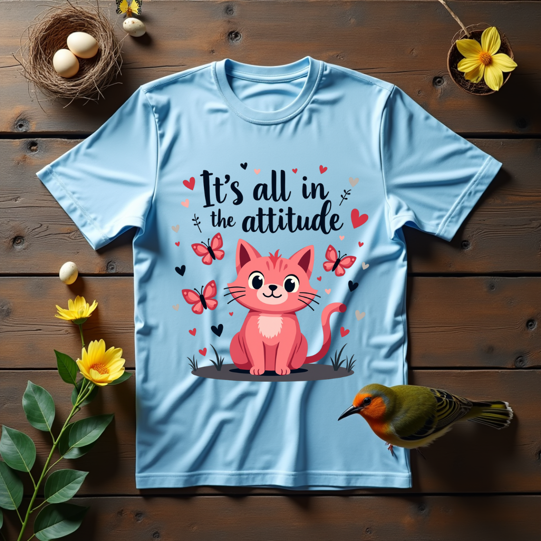 Attitude Cat Softstyle T-Shirt –