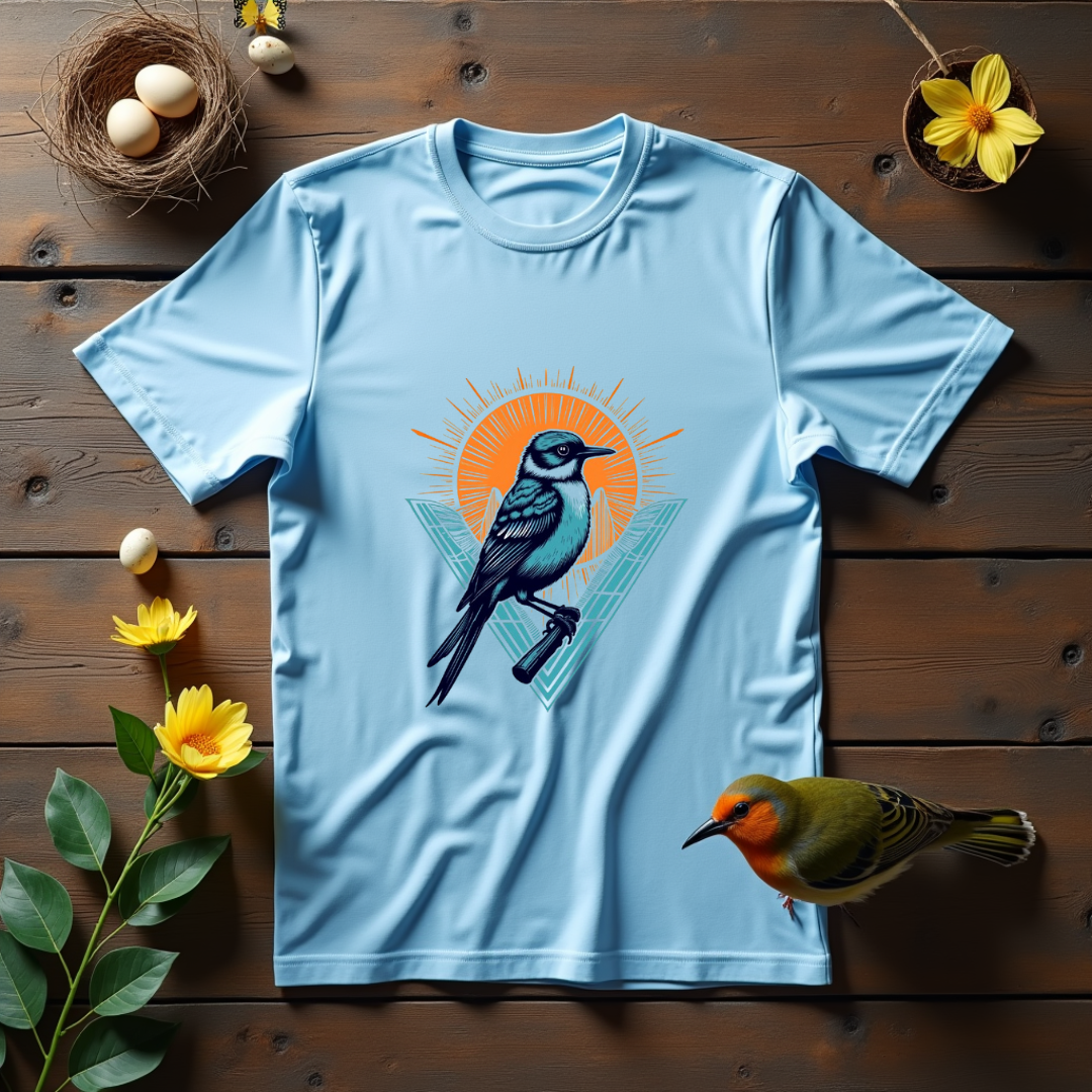 Bird, sunlights Graphic Softstyle T-Shirt – Birds Lover's Apparel