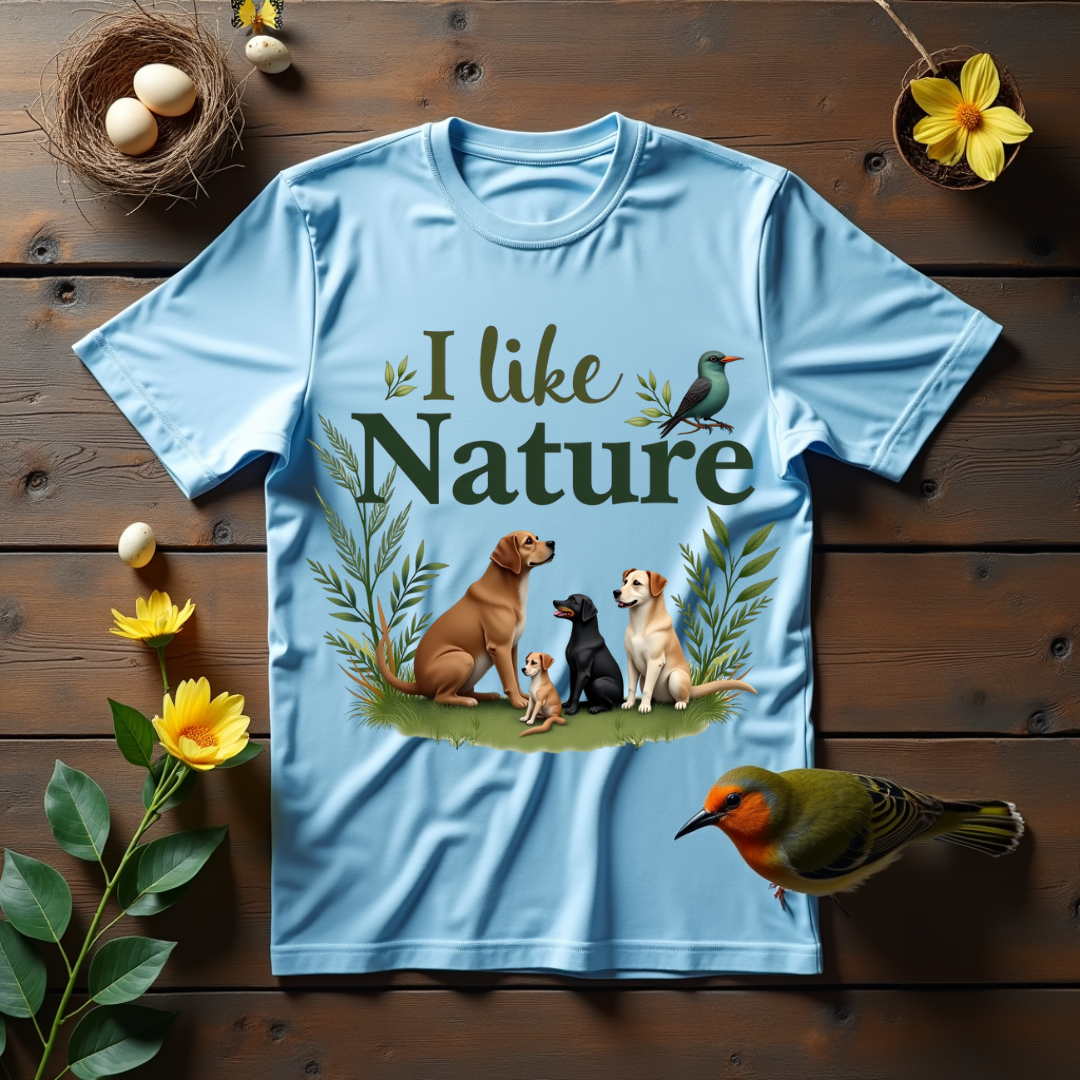 Typography Meets Nature Softstyle T-Shirt –