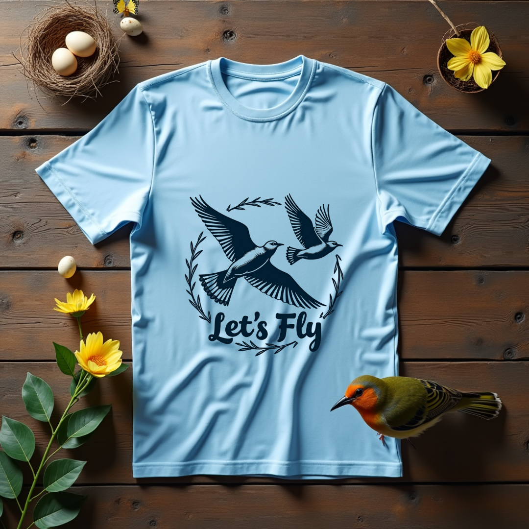 Let's Fly birds Softstyle T-Shirt