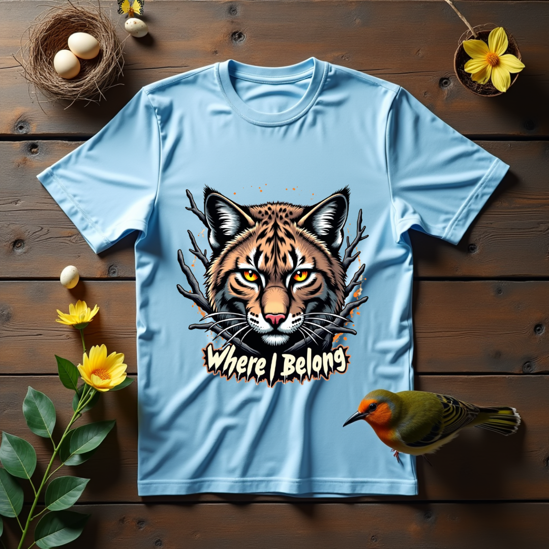 Wild Spirit Graphic Softstyle T-Shirt- Cat Lovers