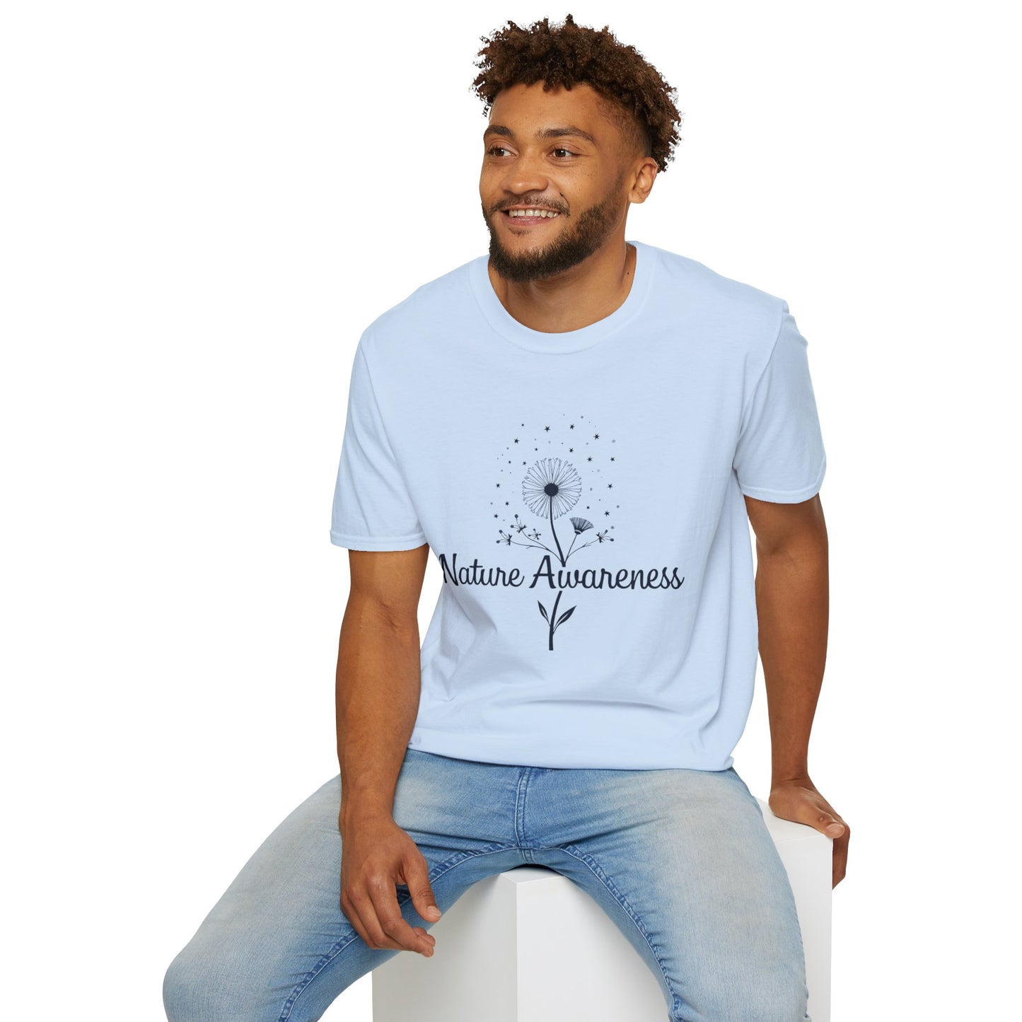 Nature Awareness Stars, Seeds & Growth Softstyle T-Shirt –