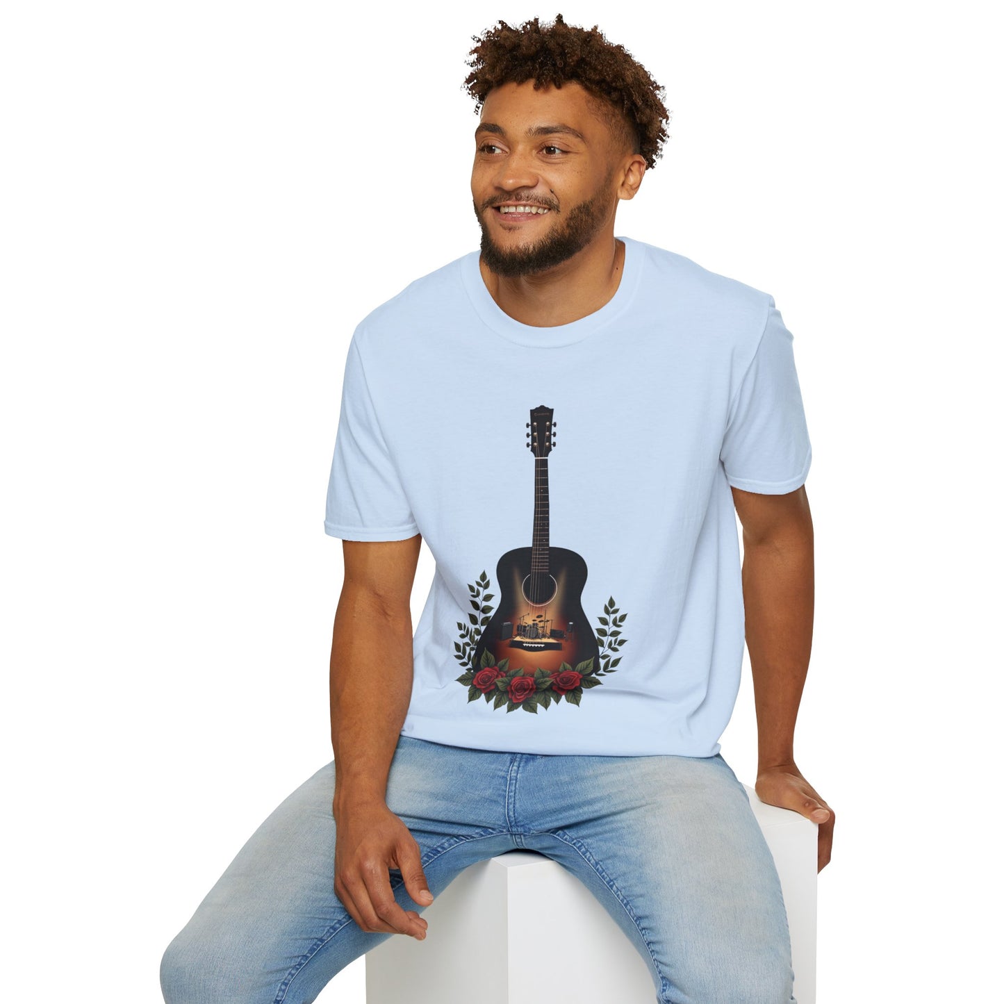 Guitar Roses Softstyle T-Shirt –