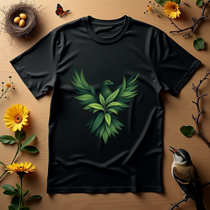 Leafy Eagle Softstyle T-Shirt