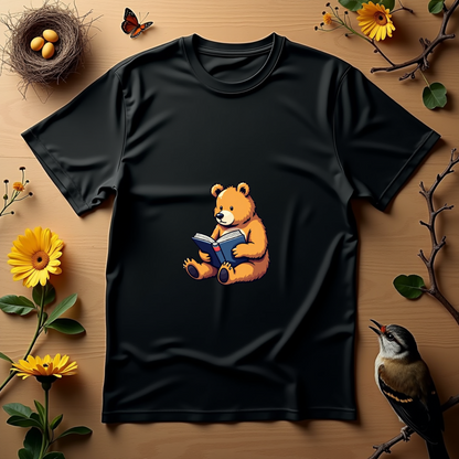 Bear Bookworm Softstyle T-Shirt