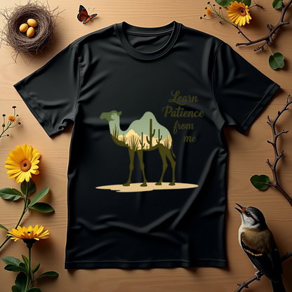 Camel Serenity Graphic Softstyle T-Shirt