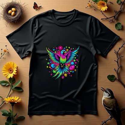 Psyched Bird Softstyle T-Shirt – Birds Lover's