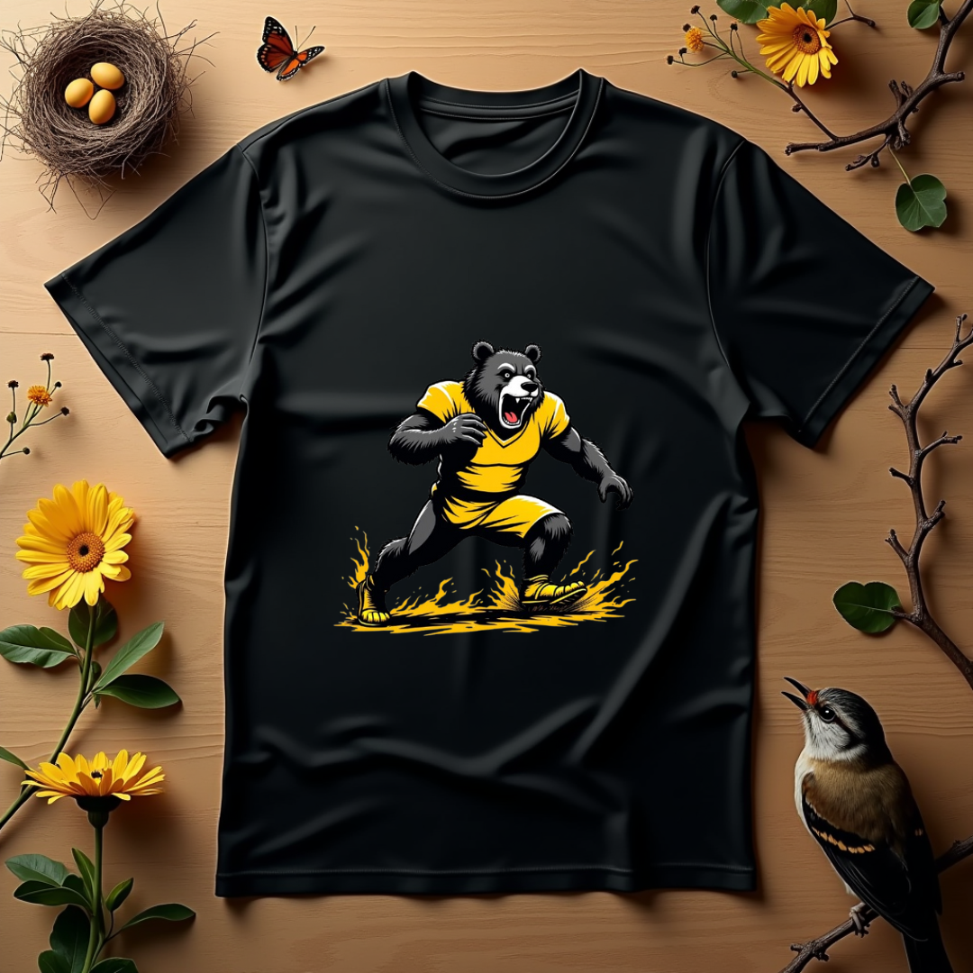 Touchdown Bear Softstyle T-Shirt