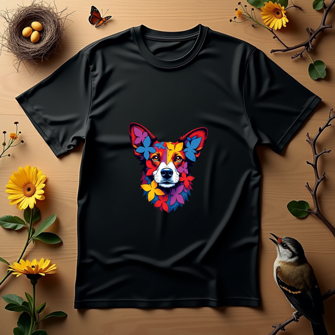 Butterfly Dog Softstyle T-Shirt