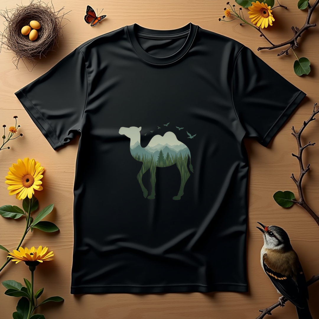 Nature's Came, Birds l Graphic Softstyle T-Shirt