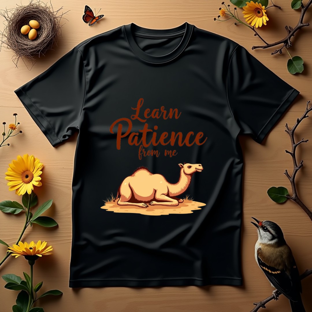 Patience Camel Graphic Softstyle T-Shirt