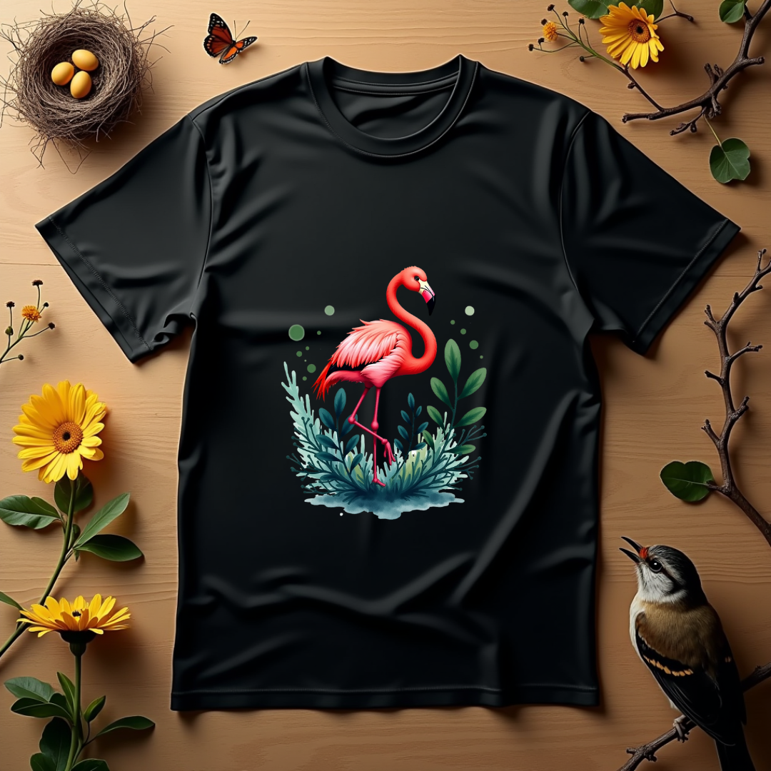 Flamingo Dream Graphic Softstyle T-Shirt