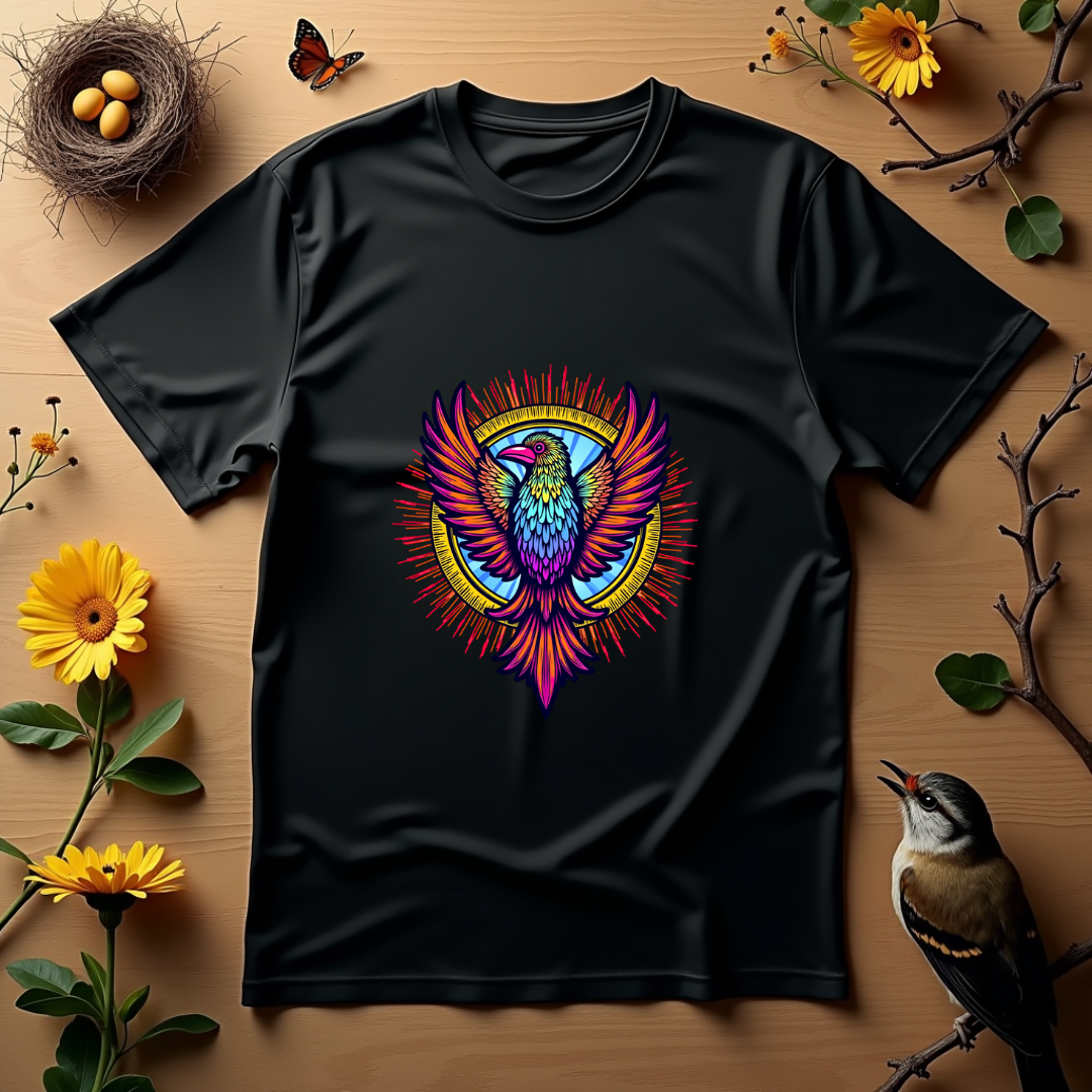 Psychedelic Bird Softstyle T-Shirt – Birds Lover's Apparel