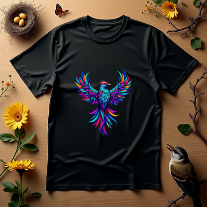 Bird adorned with swirling patterns Softstyle T-Shirt – Birds Lover's